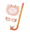 Набор для ныряния - Обитатели моря, маска, очки, трубка, 4 дизайна  - миниатюра №1
