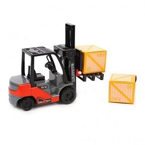 Погрузчик инерционный, в комплекте 2 предмета (Наша Игрушка, 32531)