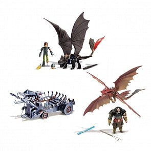 Игровой набор - Битва на Драконьей скале, серия Dragons (Spin Master, 66587)