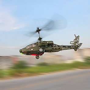 Аpаche. Радиоуправляемый вертолёт со встроенным гироскопом (Syma, S113G) Аpаche. Радиоуправляемый вертолёт со встроенным гироскопом (Syma, S113G)