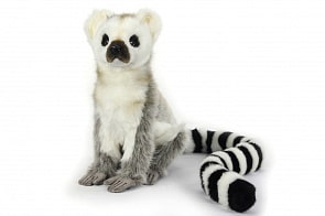 Мягкая игрушка - Лемур сидящий, 24 см. (Hansa, 7356)