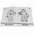 Развивающая раскраска с вырубкой в виде персонажа и наклейками - Мимимишки  - миниатюра №2