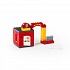 Конструктор из серии Макси - Пожарная станция, 35 элементов, в коробке  - миниатюра №4