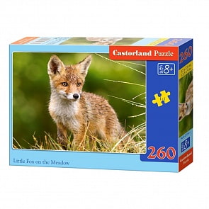 Пазлы Castorland - Лисичка на поляне, 260 элементов (Castorland, B-27354)