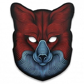 Световая маска с датчиком звука - GeekMask Fox (GeekMask, GM-FOX)