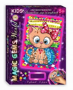 Мозаика из серии Magic Gems Котенок (Лапландия, 57414)