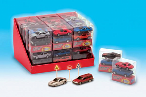 Набор из двух машинок с 3 аксессуарами, 6 видов (Yat Ming, S9218-2T_md)