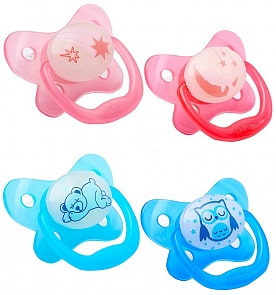 Пустышки - PreVent ночные, 2 шт, 12+ (DrBrowns, PV32006)