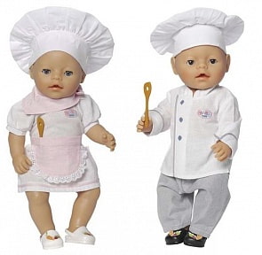 Игрушка BABY born Одежда Шеф-повар (Zapf Creation,811-733)