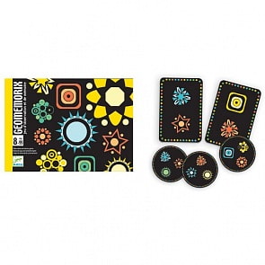 Карточная игра – Геомеморикс, 50 карточек (Djeco, 05182k)