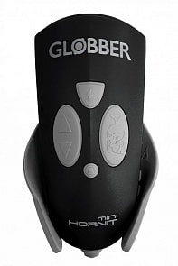 Сигнал с функцией фонарика Globber Mini Hornet, цвет черный (Globber, 525-120)
