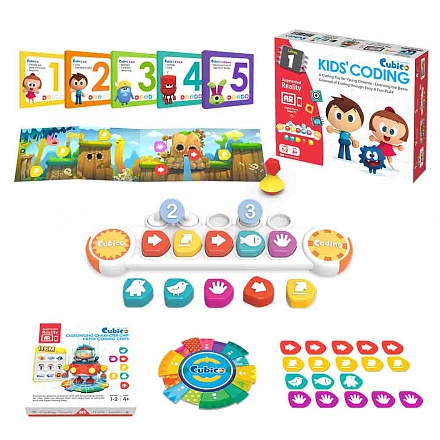Cubico - детский набор для обучения основам программирования в игровой форме 