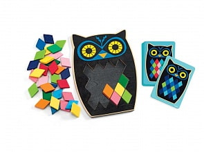 Мозаика - Сова (Djeco, 01693k)