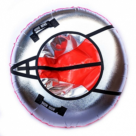 Санки надувные – Тюбинг RT Neo со светодиодами, красный, 105 см 