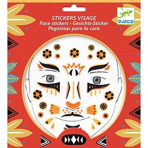 Наклейки для лица - Леопард (Djeco, 09215)