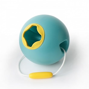 Ведерко для воды Ballo, 1 л, цвет: зеленая лагуна и спелый желтый/Lagoon Green + Mellow Yellow (Quut, 170105)