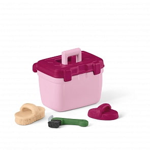 Игровой набор - Аксессуары для ухода за лошадью во время турнира (Schleich, 42463)