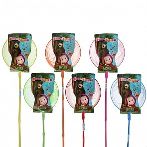 Сачок Маша и медведь, размер 20 х 70 см, несколько цветов (Играем вместе, A01011-MB-2) (ассортимент)