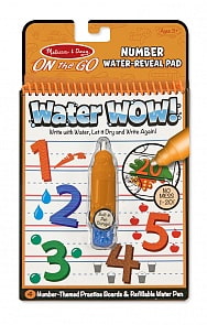 Раскраска - Рисуем водой - Цифры из серии Творчество (Melissa&Doug, 5399_md)