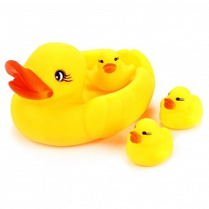 Игрушка для ванной - Утка-мыльница с утятами (Играем вместе, B1443307sim)