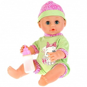 Интерактивный пупс - Оленька с одеждой и обувью, 36 см, 30 стихов и песен А. Барто, (Карапуз,  9580-RU)