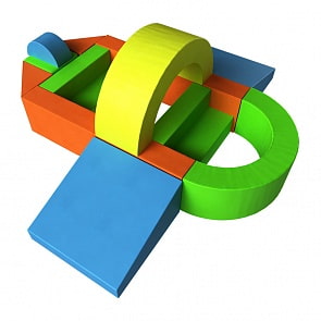 Мягкий игровой комплекс Romana - Авиалайнер ДМФ-МК-14.76.06 (Romana, ДМФ-МК-14.76.06)