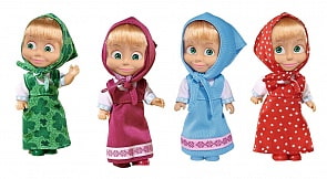 Маша в сарафане, 4 вида (Simba, 9301678)