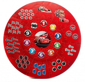 Коврик-пазл «Тачки» (Играем вместе, FS-CARS)