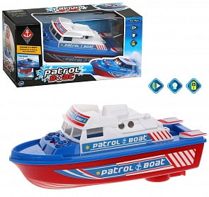 Патрульный катер, свет, звук (Наша Игрушка, 6683A)