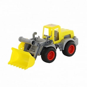 Трактор-погрузчик КонсТрак, в коробке (Полесье, 37732) (ассортимент)