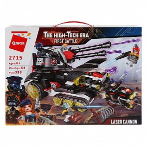 Конструктор Космос – Звездоход с фигурками и аксессуарами, 399 деталей (Enlighten Brick, BRICK2715 (12)