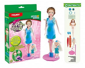 Масса для лепки - Мой стиль: Ноэлль, набор для создания наряда для куклы (Paulinda, 081468-3)