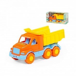 Автомобиль-самосвал – Максик,  в коробке (Полесье, 68293)