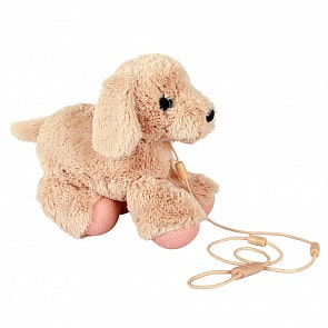 Мягкая игрушка Собачка-шагачка - Золотистый ретривер, 25 см.