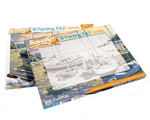 Набор для живописи №5 - Вечерняя гавань (Фантазер, 737005)