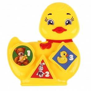 Обучающая уточка-сортер, озвученная русифицированная (Умка, B1703667-R)