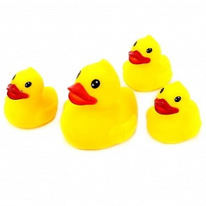 Игрушка для ванной – Утка и 3 утенка (Играем Вместе, В1269390sim)