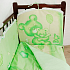 Комплект в кроватку - Топтыжка, 7 предметов, зеленый  - миниатюра №2