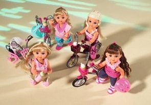 Кукла Еви на горном велосипеде (Simba, 5731715)