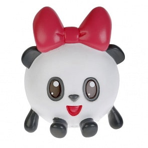 Игрушка из пластизоля для купания серия Малышарики – Пандочка, в сетке (Играем вместе, LX-ST1712)