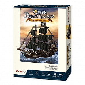 Корабль - Месть Королевы Анны (CubicFun, T4035h)