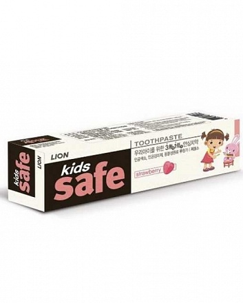 Kids Safe - Зубная паста детская - Клубничка 