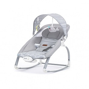 Шезлонг с функцией качения Nuovita Mese, Grigio mosaico/Серая мозаика (Nuovita, NUO-BY008_570)