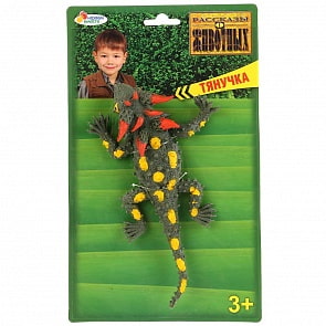 Игрушка пластизоль тянучка - Ящерица Молох (Играем вместе, W6328-74B)