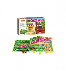 Игра настольная №33 - Веселые гонки (Stellar, 01133)