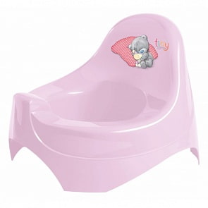 Горшок детский с аппликацией - Me To You , цвет розовый (Бытпласт, 431301605)