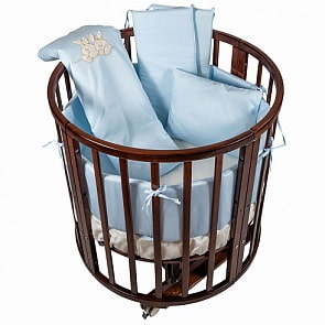 Комплект в люльку - Nuovita Leprotti, 6 предметов, голубой (Nuovita, 6021/1_22_212)
