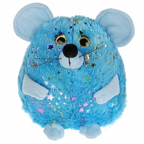 Игрушка мягкая Мышка-косметичка на молнии, 19 см, без чипа (Мульти-пульти, J12520NS)