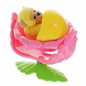 Игровой набор - Плюшевая обезьянка Мэтти в колыбельке (Beanzees, B32051)