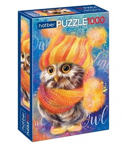 Пазл 1000 элементов – Совенок (Hatber, 1000ПЗ2-17063)